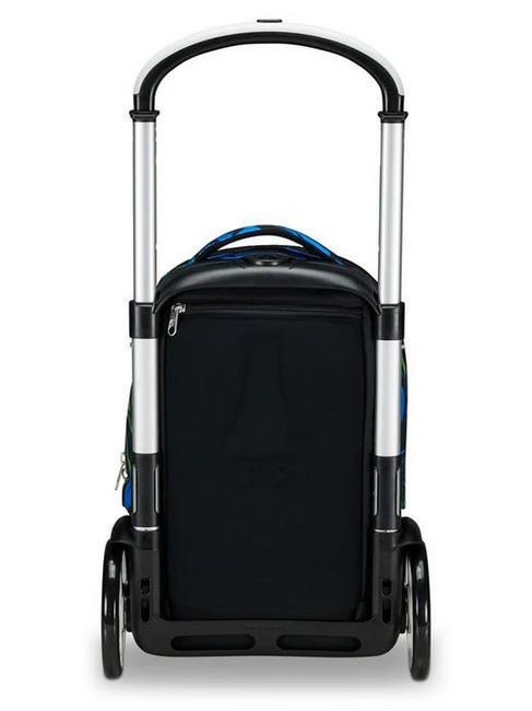 TYRE MULTI-SHADE Zaino Trolley 3 in 1, sganciabile Nero - Zaini con carrello