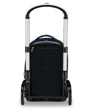 SEVEN TYRE MULTI-SHADE Zaino Trolley 3 in 1, sganciabile Nero - Zaini con carrello - 3