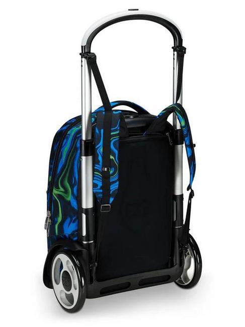 TYRE MULTI-SHADE Zaino Trolley 3 in 1, sganciabile Nero - Zaini con carrello