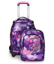 SEVEN DETACH BUBBLE STREET Trolley doppio zaino sganciabile ROSE VIOLET          - Zaini con carrello - 2
