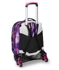 SEVEN DETACH BUBBLE STREET Trolley doppio zaino sganciabile ROSE VIOLET          - Zaini con carrello - 3