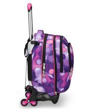 SEVEN DETACH BUBBLE STREET Trolley doppio zaino sganciabile ROSE VIOLET          - Zaini con carrello - 5