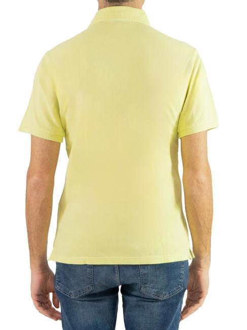 BASIC Polo manica corta in cotone light sulphur - Polo Uomo