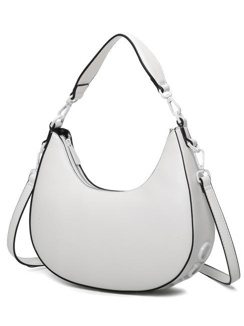 NINA Borsa mezzaluna a spalla white - Borse Donna