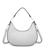 ROCCOBAROCCO NINA Borsa mezzaluna a spalla white - Borse Donna - 3