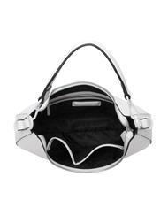 ROCCOBAROCCO NINA Borsa mezzaluna a spalla white - Borse Donna - 5