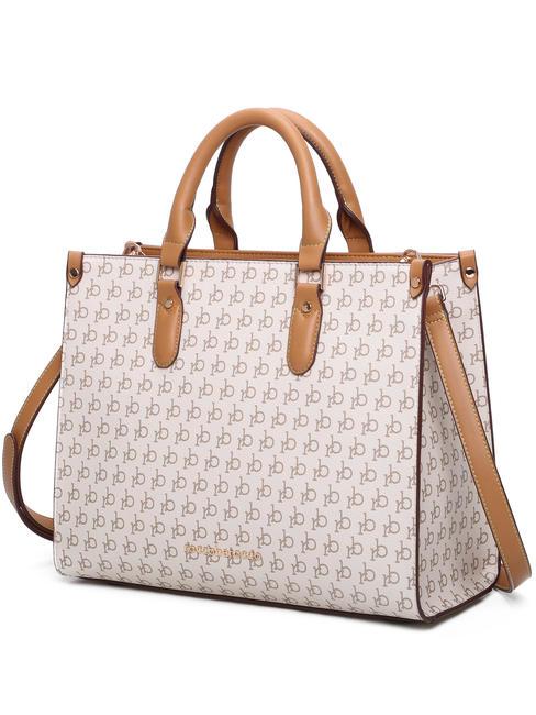 MONOGRAM Logo Borsa a mano, con tracolla white - Borse Donna