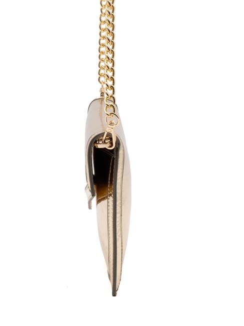 MAIL LEOPARD  Pochette a mano, con tracolla gold - Borse Donna