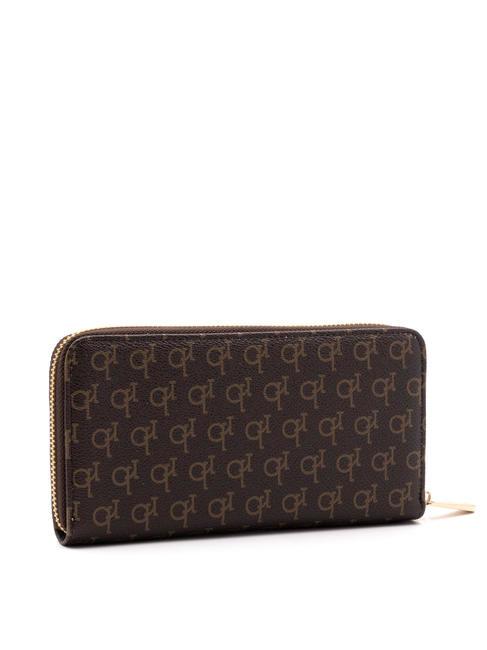 MONOGRAM Portafoglio zip around brown - Portafogli Donna