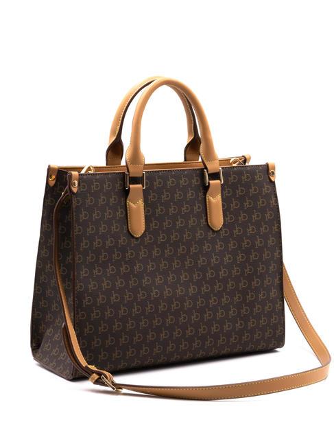 MONOGRAM Logo Borsa a mano, con tracolla brown - Borse Donna