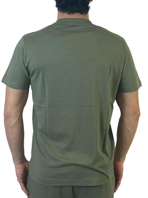 RACHED T-Shirt in cotone green lichen - T-shirt Uomo