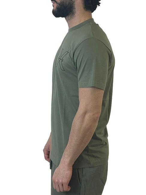 RACHED T-Shirt in cotone green lichen - T-shirt Uomo