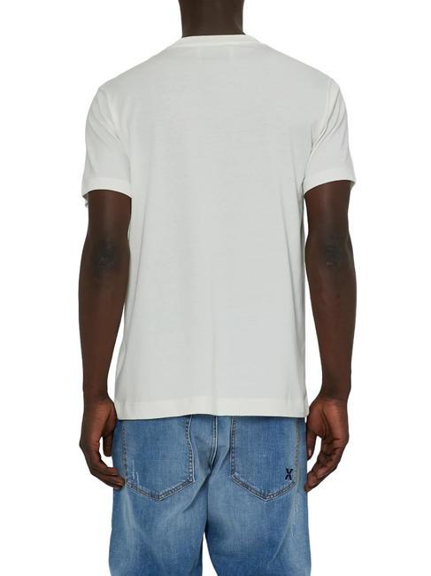 RACHED T-Shirt in cotone off-white - T-shirt Uomo