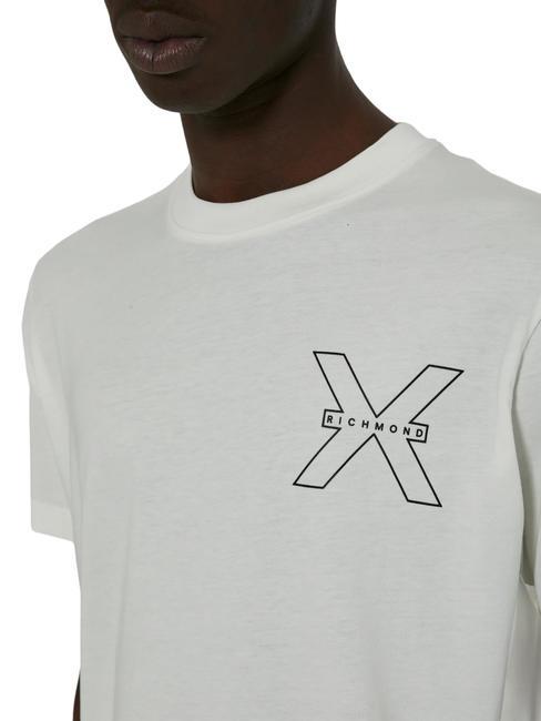 RACHED T-Shirt in cotone off-white - T-shirt Uomo