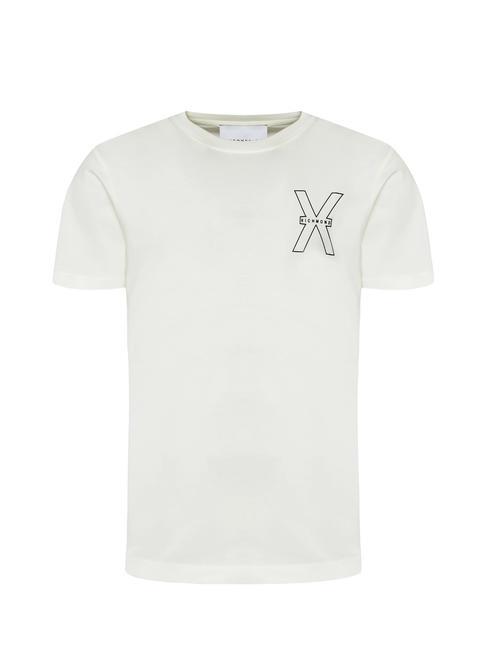 RACHED T-Shirt in cotone off-white - T-shirt Uomo