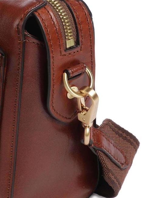 FRIDA Mini Bag a tracolla, in pelle MARRONE - Borse Donna