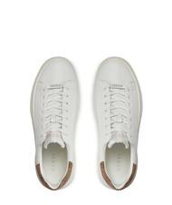 GUESS ELBA  Sneakers white brown ocra - Scarpe Uomo - 4