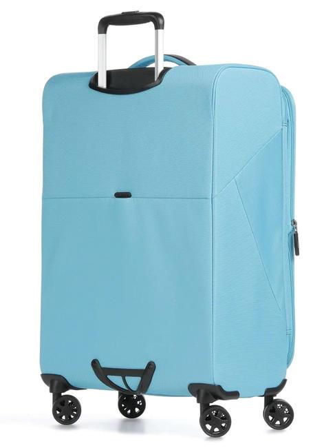 LITEBEAM Trolley grande espandibile ocean blue - Trolley Semirigidi