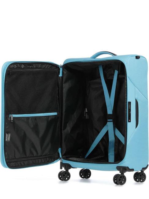 LITEBEAM Trolley medio espandibile ocean blue - Trolley Semirigidi
