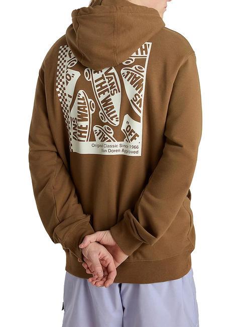 VD BOX PO Felpa con cappuccio coffee liqueur - Felpe Uomo