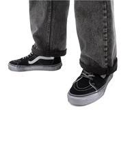 VANS UA SK8-HI Sneakers a stivaletto stressed black/white - Scarpe Unisex - 5