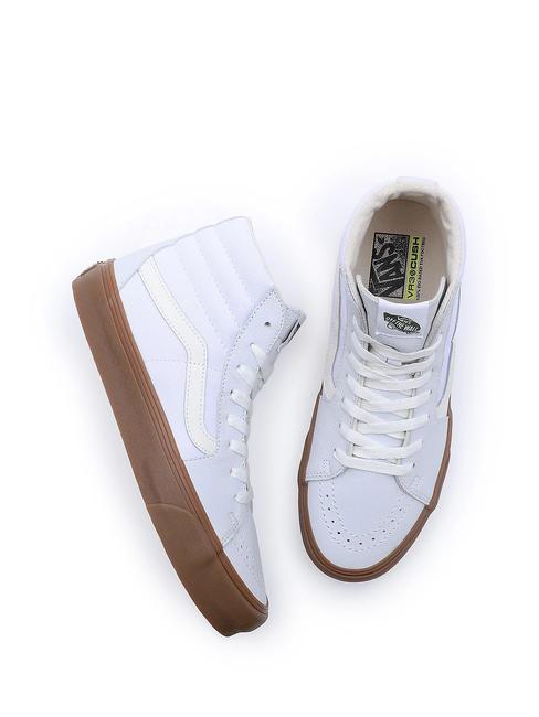 UA SK8-HI VR3 Sneakers alte in tela e pelle marshmallow - Scarpe Unisex