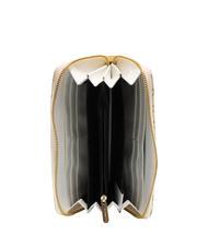 ROCCOBAROCCO MONOGRAM Portafoglio zip around white - Portafogli Donna - 2