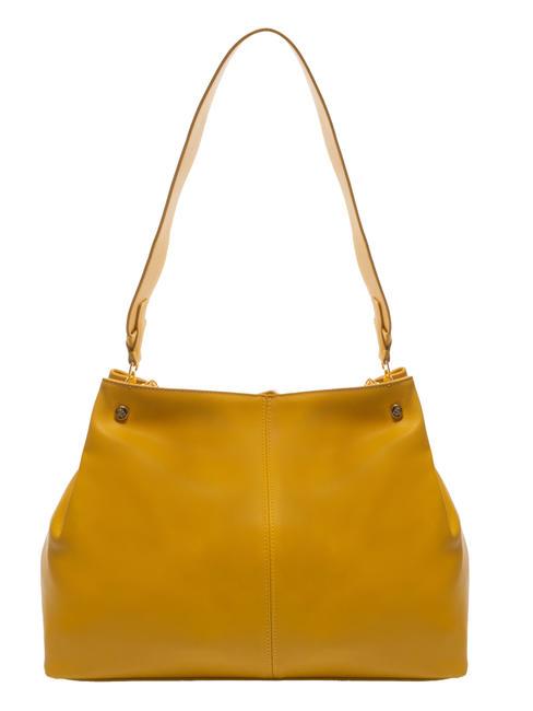 ADELE Borsa con doppio manico intercambiabile mustard - Borse Donna
