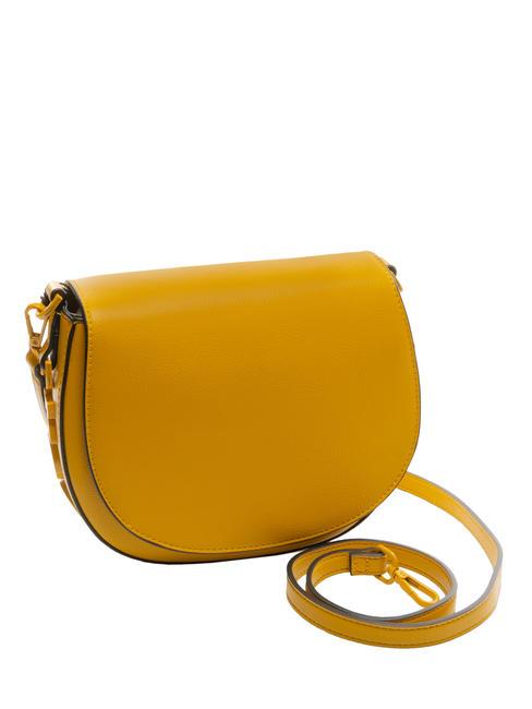 NINA  Mini bag a spalla, con tracolla mustard - Borse Donna