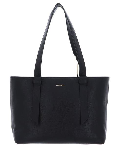 CAMPIONARIO - MALORY  Shopping Bag in pelle Nero - Borse Donna