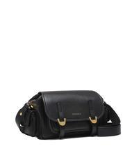 COCCINELLE CAMPUS Mini Bag a tracolla, in pelle Nero - Borse Donna - 2