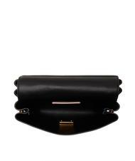 COCCINELLE ARLETTIS Hand bag in pelle martellata Nero - Borse Donna - 3