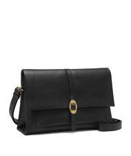 COCCINELLE DORIAN Borsa a spalla, in pelle martellata Nero - Borse Donna - 2