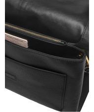 COCCINELLE DORIAN Borsa a spalla, in pelle martellata Nero - Borse Donna - 3