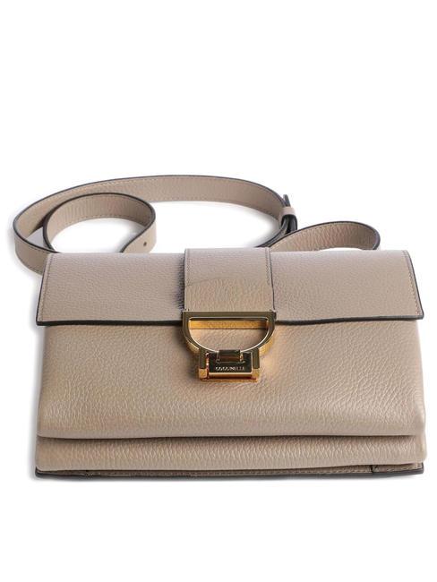 ARLETTIS Hand bag in pelle martellata warm taupe - Borse Donna