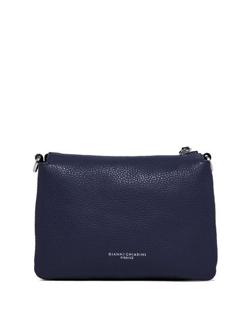 THREE  Mini Bag a tracolla, in pelle BLU NAVY - Borse Donna