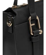 FURLA NUVOLA Mini Bag a mano, con tracolla Nero - Borse Donna - 4