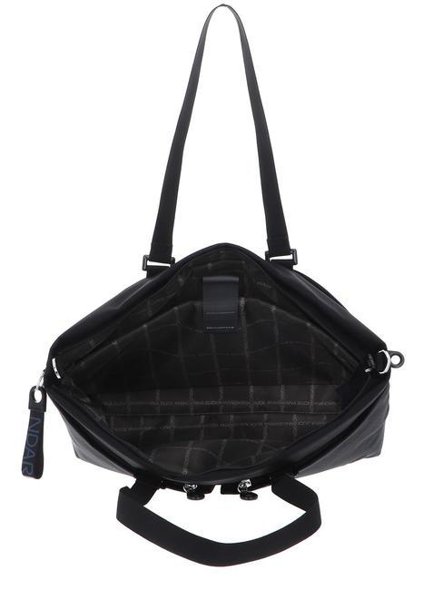 MD20  Shopper a spalla, con tracolla NERO - Borse Donna