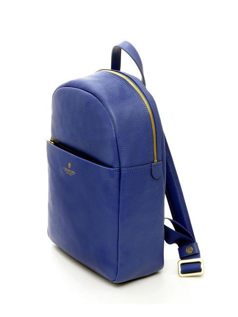 TIFFANY Zaino in pelle porta pc 14" blu - Borse Donna