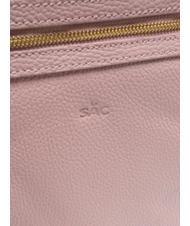 LESAC LILLA  Zaino in pelle millenial pink - Borse Donna - 7