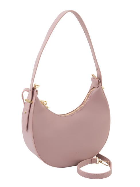 TULIPANO Borsa a spalla, con tracolla, in pelle millenial pink - Borse Donna