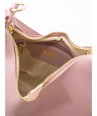 LESAC TULIPANO Borsa a spalla, con tracolla, in pelle millenial pink - Borse Donna - 7