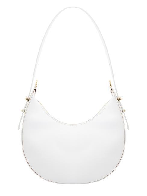 TULIPANO Borsa a spalla, con tracolla, in pelle optical white - Borse Donna