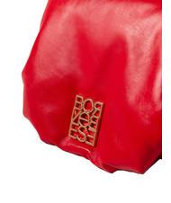 BORBONESE COUCH SMALL Borsa a tracolla, in pelle cherry - Borse Donna - 3