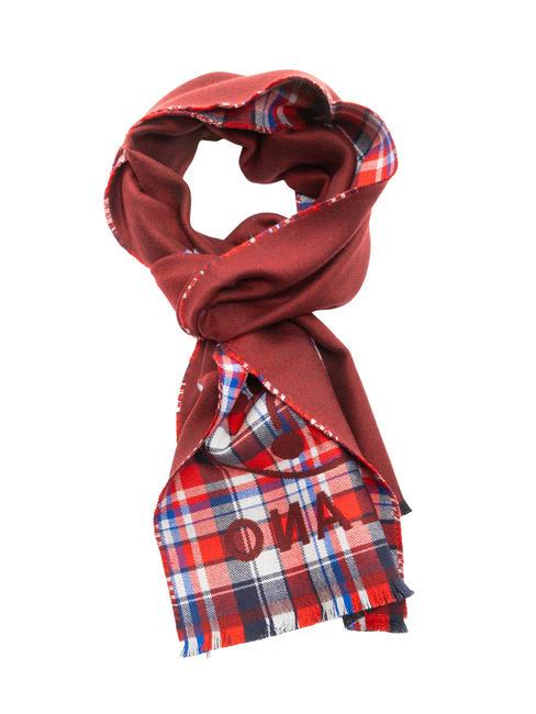MILANO Sciarpa in lana burgundy - Sciarpe