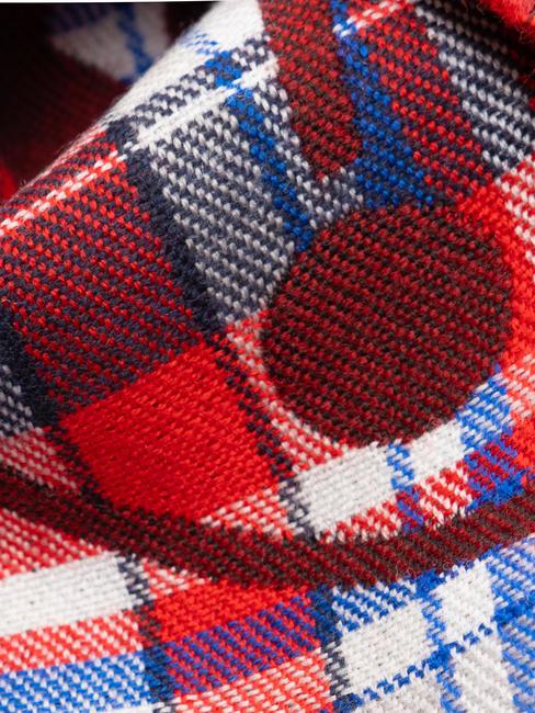 MILANO Sciarpa in lana burgundy - Sciarpe