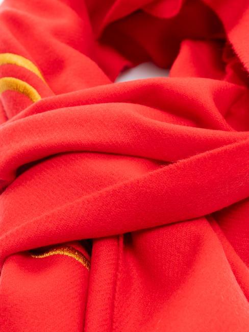 BEAR Sciarpa in lana rosso - Sciarpe