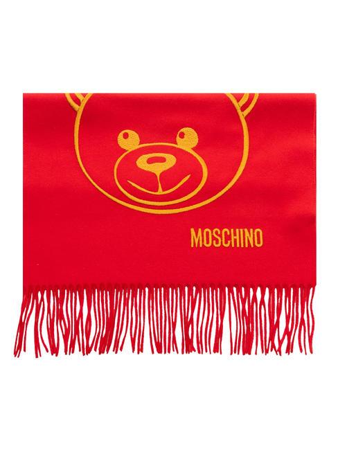 BEAR Sciarpa in lana rosso - Sciarpe