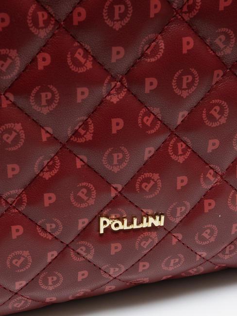 HERITAGE Quilted Shopper a spalla bordeaux - Borse Donna