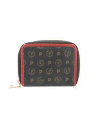 POLLINI HERITAGE Portafoglio zip around piccolo nero lacca - Portafogli Donna - 3